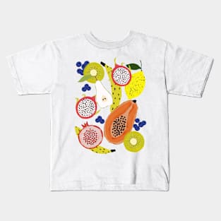 Tropical fruits Kids T-Shirt